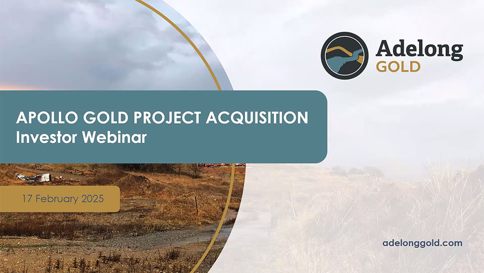 Investor Webinar – Adelong Gold – Apollo Gold Project Acquisition